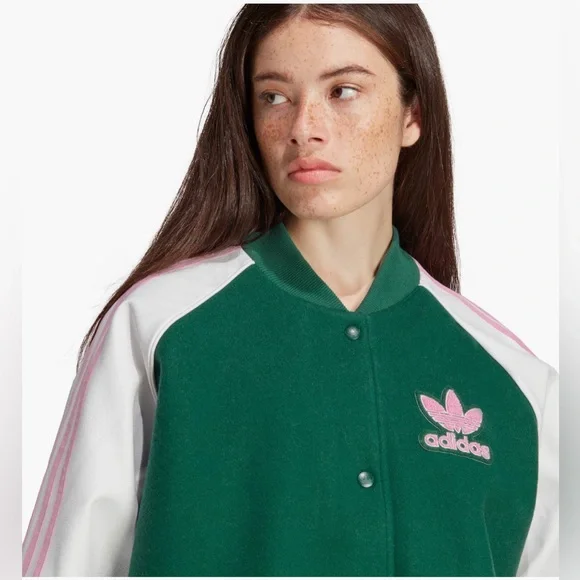 NWT Adidas Originals VRCT Jacket (Oversized) Sold Out Online - Picture 4 of 16